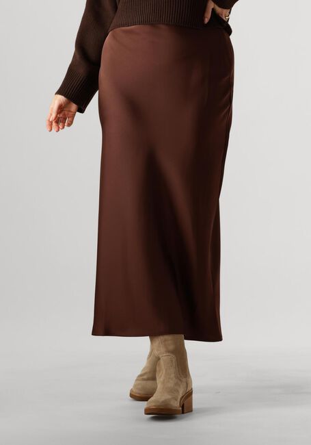 EDITED Jupe maxi SILVA SKIRT en marron - large
