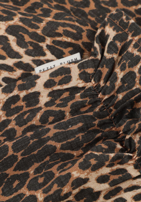 PETIT BLUSH T-shirt BLOUSE ELASTIC WAIS en marron - large