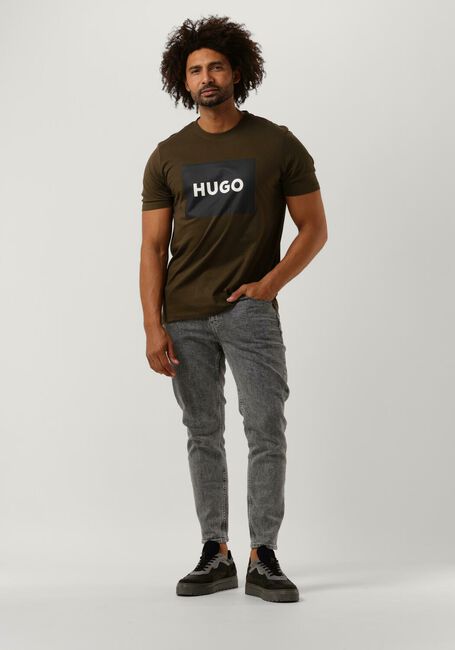 HUGO T-shirt DULIVE en vert - large