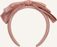 KONGES SLOJD Bandeaux GLITTER BOW HAIRBRACE en rose - medium
