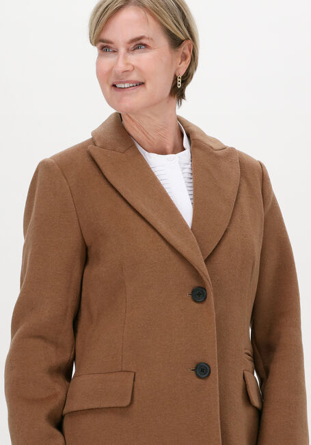 GIACOMO THE JACKET Manteau 18 WOOL BLEND en camel - large