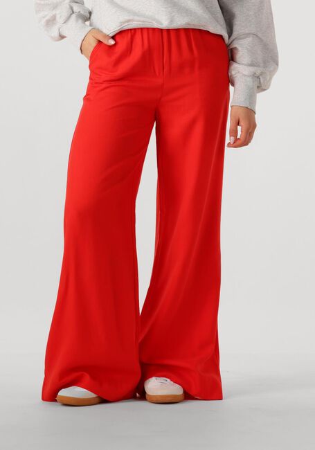 ANOTHER LABEL Pantalon large NATALIE PANTS en rouge - large
