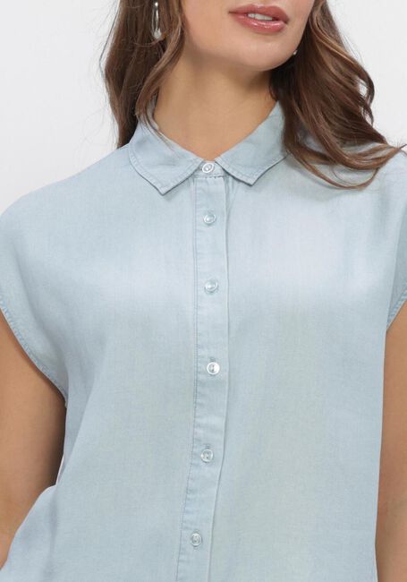 NUKUS SANNE TOP Blouses en bleu - large