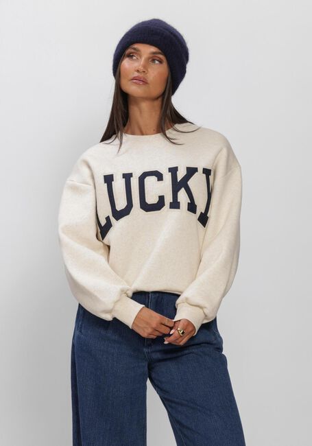 Creme BY-BAR Sweater LILI PATCHWORK SWEATER - large