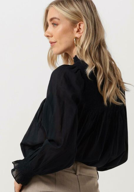 Donkerblauwe NEO NOIR  JILL S VOILE BLOUSE - large