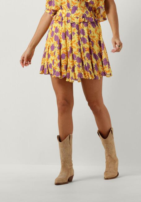 HARPER & YVE Mini-jupe HAVANA-SK en jaune - large