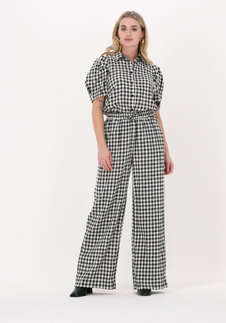 Zwarte LOLLYS LAUNDRY Wijde broek RITA - large