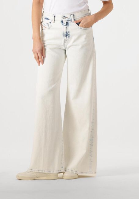 Witte DIESEL Wide jeans 1978 D-AKEMI - large
