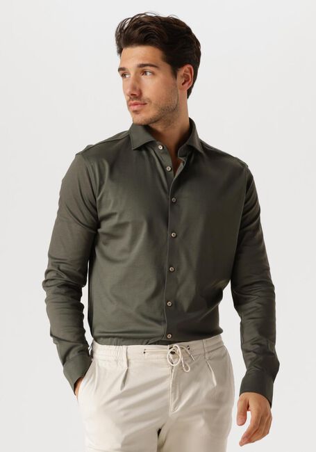 Groene DESOTO LUXURY Klassiek overhemd LUXURY HAI 1/1 - large