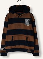 TOMMY HILFIGER Pull VARSITY STRIPE BUTTON HOODIE en multicolore TOMMY HILFIGER Pull VARSITY STRIPE BUTTON HOODIE en multicolore - medium