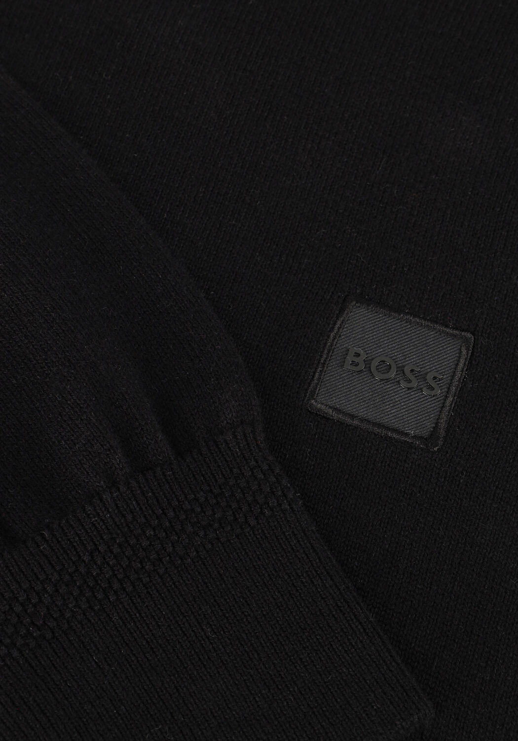 BOSS ORANGE Col roul&eacute; AKIRO_S en noir - large