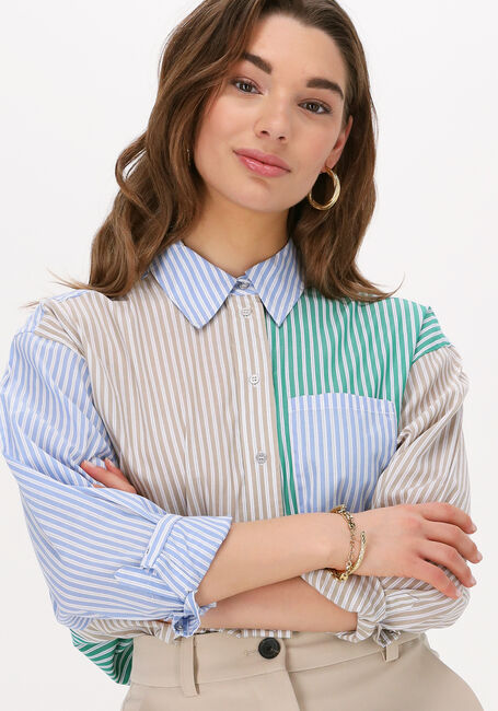 CO'COUTURE REGINA MIX OVERSIZE SHIRT Blouses en multicolore - large