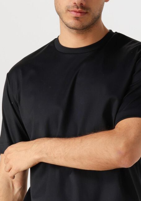 DESOTO LUXURY T-shirt LUXURY TWO PLY T-SHIRT 1/2 en noir - large