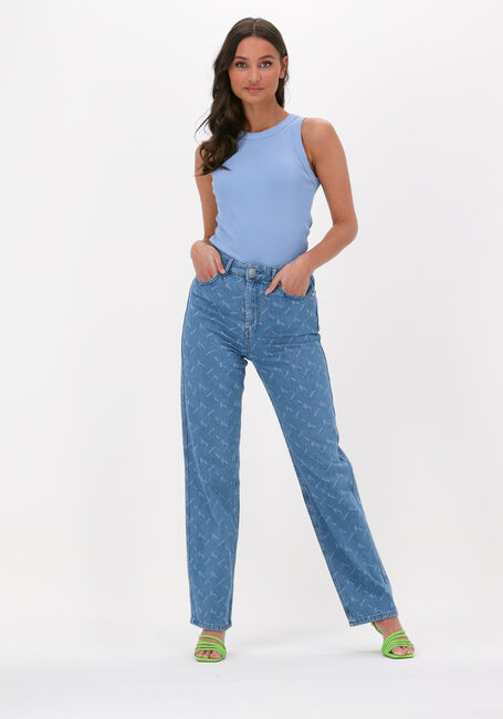 Blauwe DRYKORN Top OLINA - large