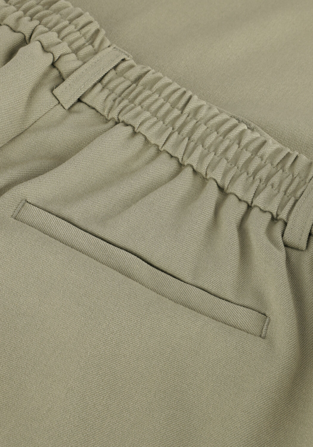 Groene OBJECT Pantalon OBJLISA WIDE PANT - large