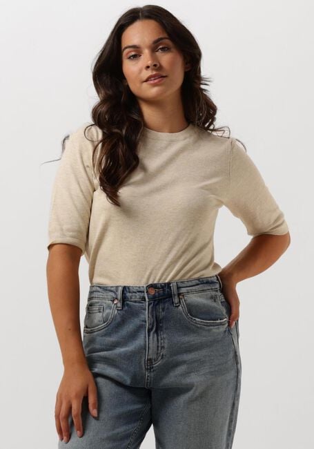 CIRCLE OF TRUST T-shirt PAULA TOP Écru - large