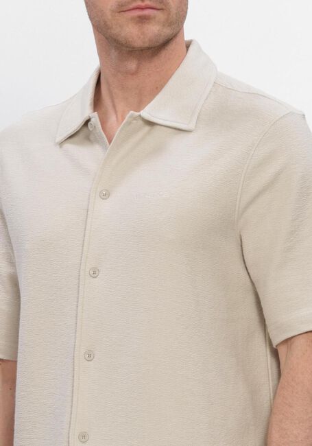 Beige AIRFORCE Casual overhemd WOVEN SHORT SLEEVE SHIRT - large