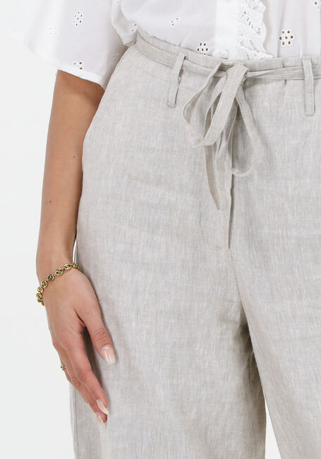 SELECTED FEMME Pantalon large SLFVIENNA HW WIDE PANT Gris clair - large