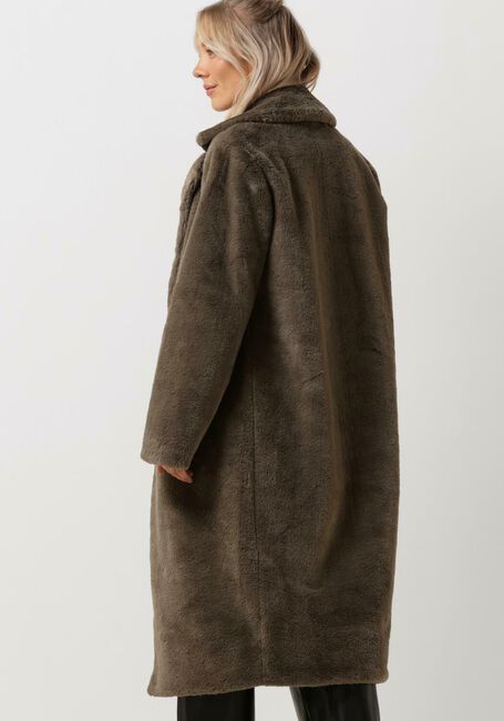 GIACOMO THE JACKET Manteau en fausse fourrure 6610560 en taupe - large