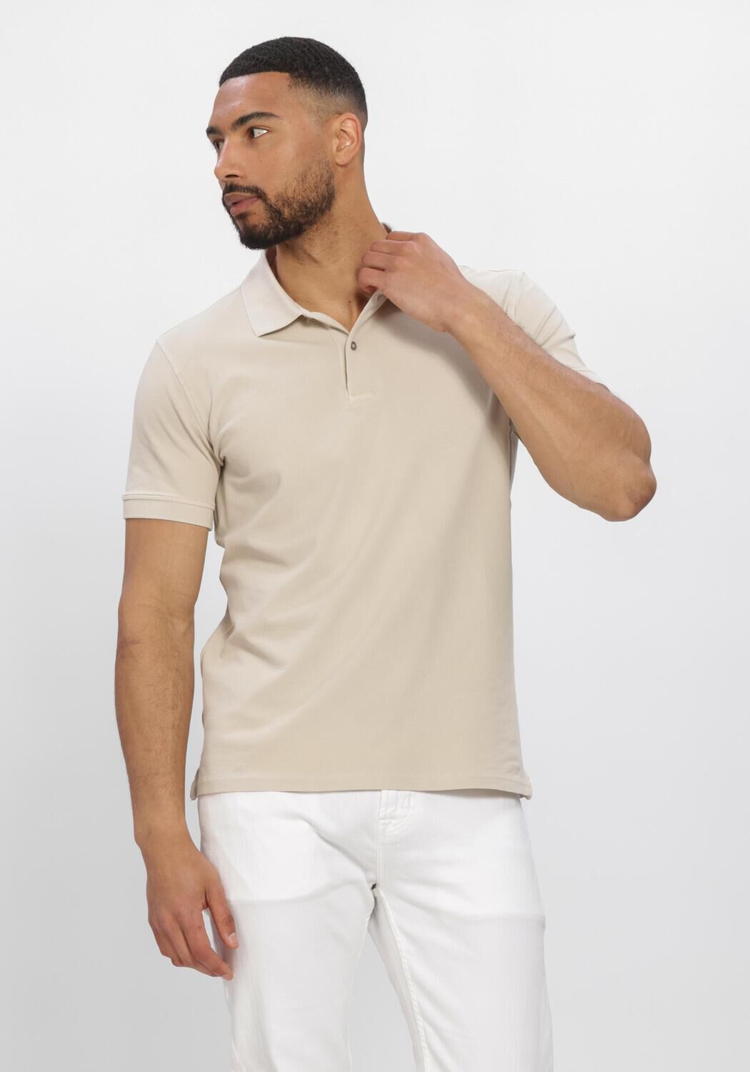 STEFANO LAURAN Polo POLO BJORN en beige - large