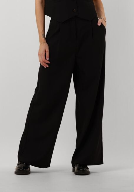 MODSTRÖM Pantalon GALEMD WIDE PANTS en noir - large