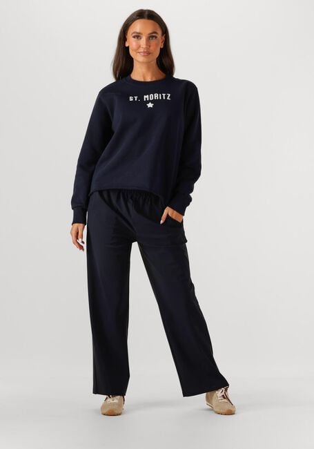 Blauwe PENN & INK Wijde broek TROUSERS W25N1643 - large