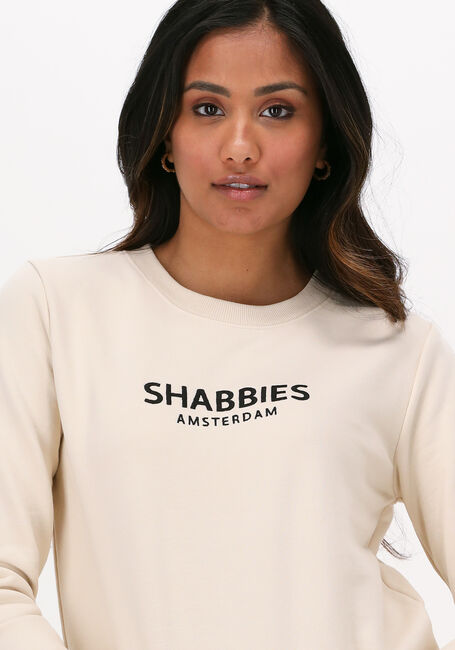 SHABBIES Pull SHC0002 SWEATER WITH CREW NECK Écru - large