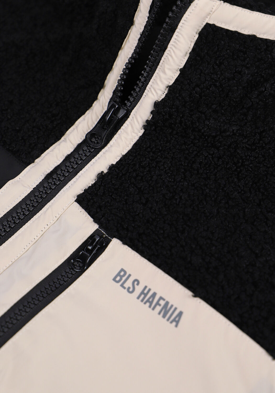 BLS HAFNIA Jack DAVE 2 FLEECE JACKET en noir - large