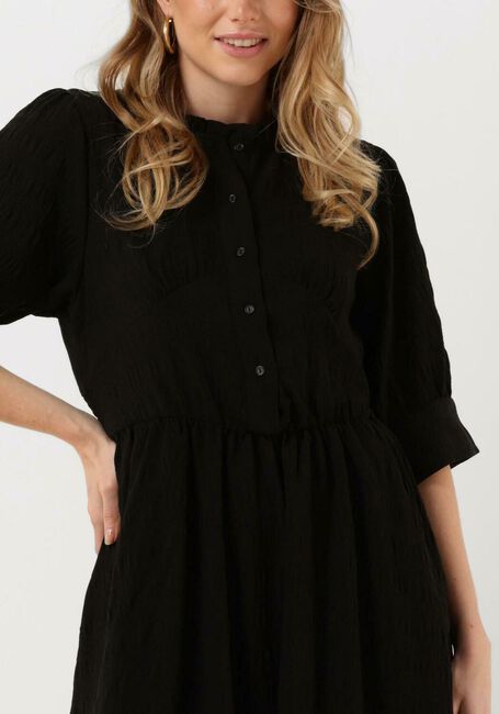 Zwarte LOLLYS LAUNDRY Midi jurk BOSTON DRESS - large