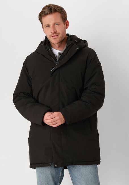Zwarte PURE PATH Jassen REGULAR FIT JACKETS PARKA - large