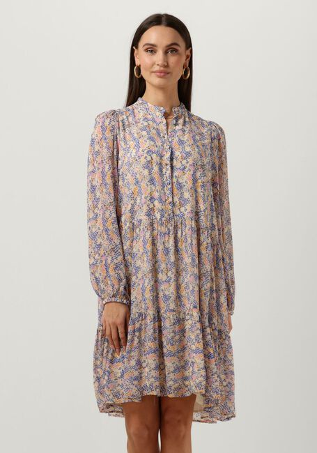 SECOND FEMALE Mini robe POPPI DRESS en bleu - large