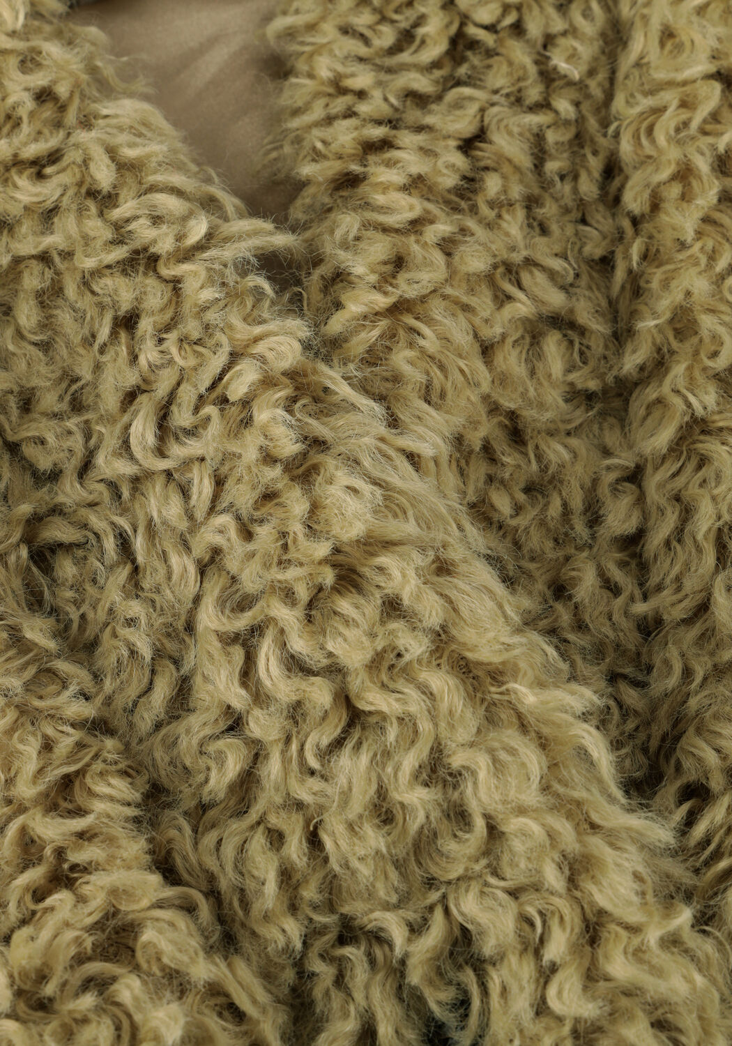 LIKE FLO Gilet DJO FLO FAUX FUR Kaki - large