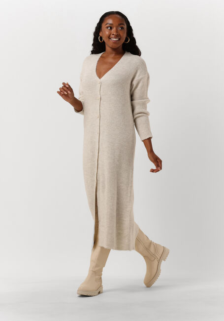 Witte ANOTHER LABEL Midi jurk SMASTEIN DRESS L/S - large