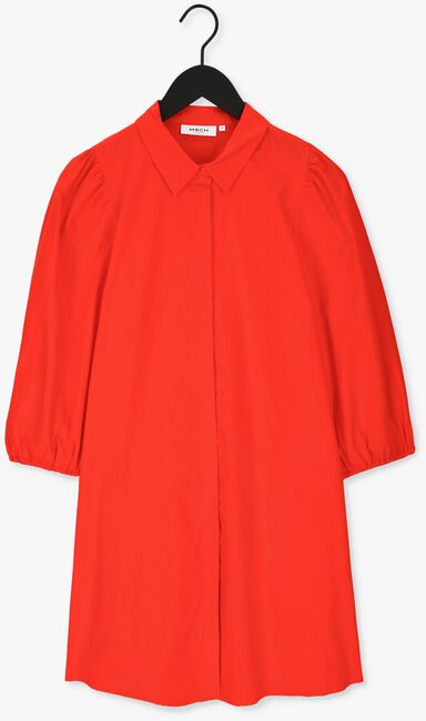 Rode MSCH COPENHAGEN Mini jurk PETRONIA 3/4 SHIRT DRESS - large