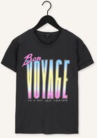 Zwarte COLOURFUL REBEL T-shirt BON VOYAGE BOXY TEE Zwarte COLOURFUL REBEL T-shirt BON VOYAGE BOXY TEE - medium