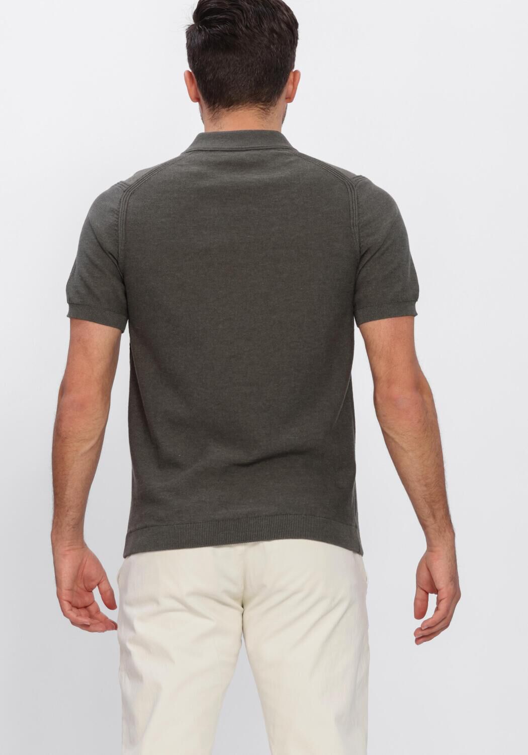 DSTREZZED Polo MERCURY SHORT SLEEVE POLO Vert fonc&eacute; - large