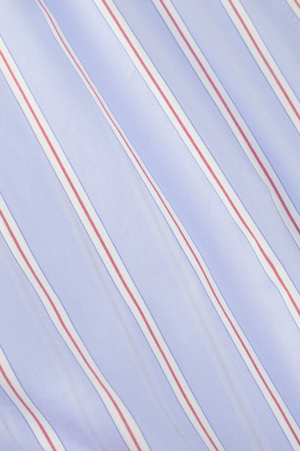 Lichtblauwe PENN & INK  BLOUSE STRIPE - large