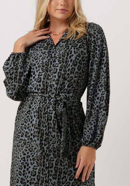 JANSEN AMSTERDAM Robe midi TITIA en bleu - large