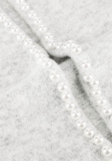 Lichtgrijze NEO NOIR Vest LILY PEARL KNIT CARDIGAN Lichtgrijze NEO NOIR Vest LILY PEARL KNIT CARDIGAN - large