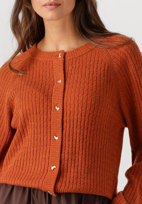 FABIENNE CHAPOT Gilet CHARLOTTA CARDIGAN en orange - large