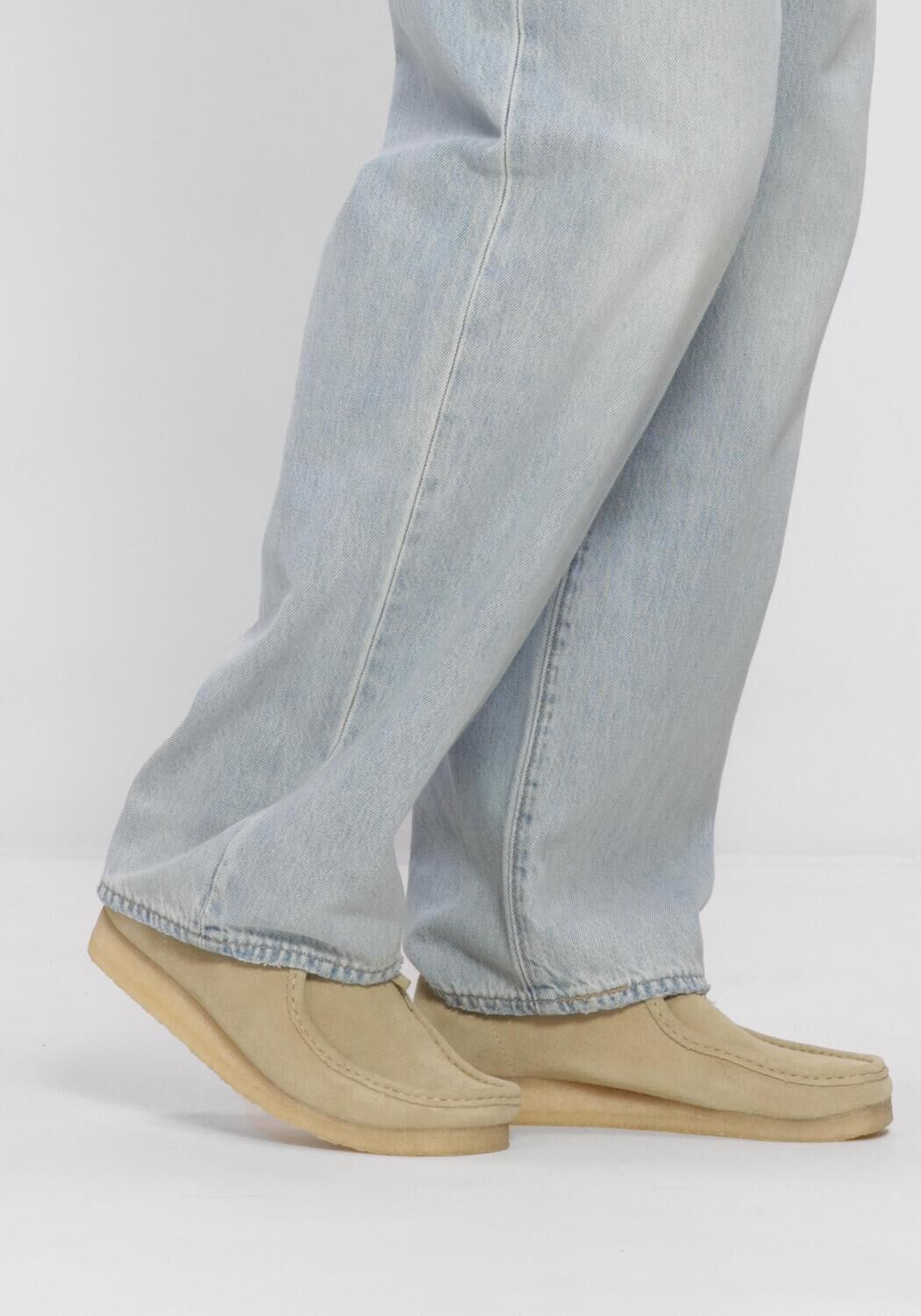 CLARKS ORIGINALS WALLABEE M Loafers en beige - large