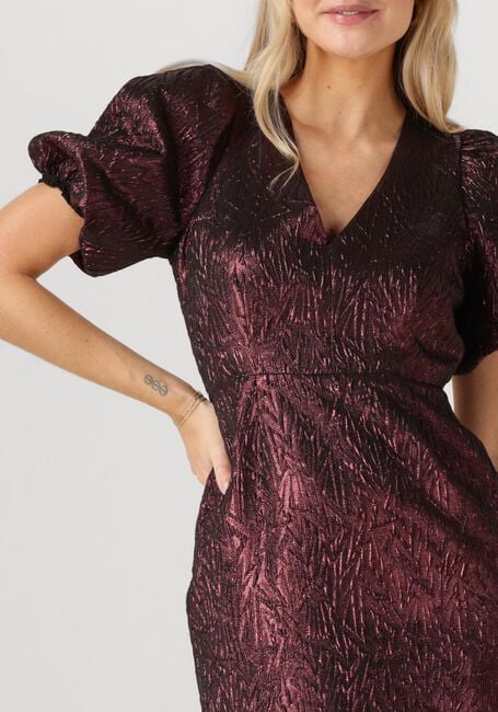 Bordeaux FREEBIRD Mini jurk DEANNA - large