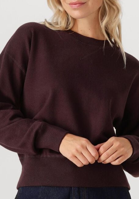 WITHBLACK Pull WBLMARGOT LS PULLOVER Bordeaux - large