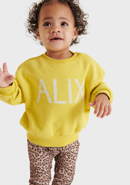 Gele ALIX MINI Sweater BABY KNITTED ALIX ON TOUR SWEATER - large