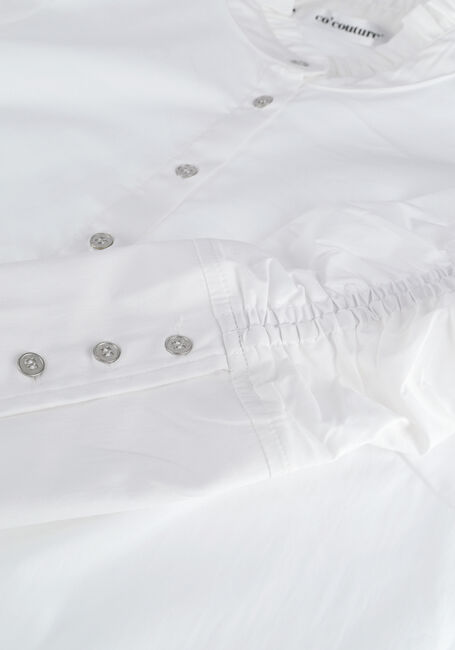 CO'COUTURE Blouse SANDY ELASTIC SLEEVE SHIRT en blanc - large