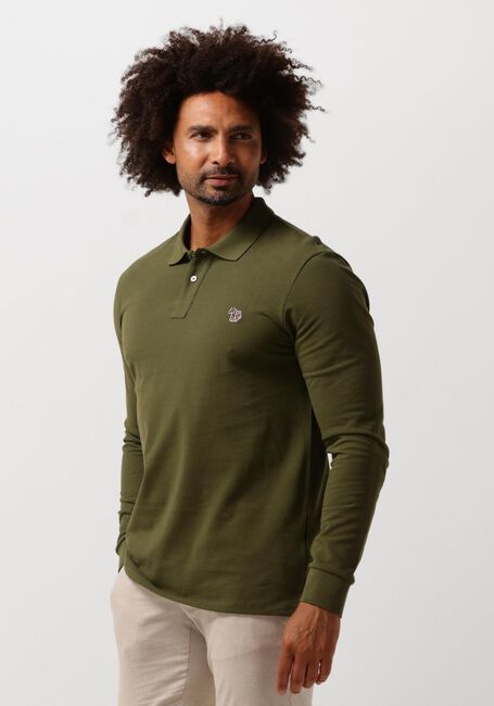 PS PAUL SMITH Polo MENS REG FIT POLO SHIRT ZEBRA en vert - large