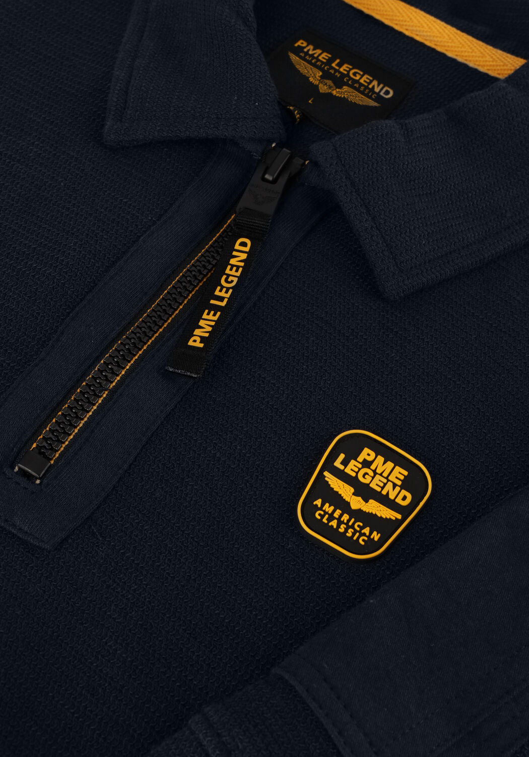 PME LEGEND Polo SHORT SLEEVE POLO PIQUE en bleu - large