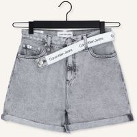 CALVIN KLEIN Pantalon courts MOM SHORT Gris clair CALVIN KLEIN Pantalon courts MOM SHORT Gris clair - medium
