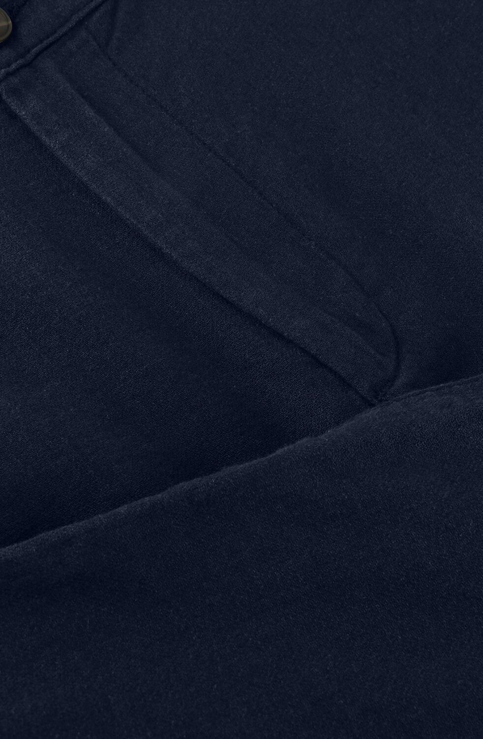 SELECTED MEN Pantalon courte SLHREGULAR-BRODY LINEN BLD SHORTS NOOS Bleu fonc&eacute; - large