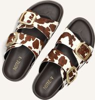 Bruine NOTRE-V Slippers 227329 Bruine NOTRE-V Slippers 227329 - medium